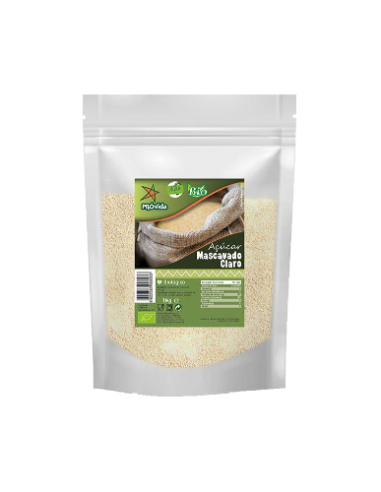 Açúcar Mascavado Claro Bio 1kg