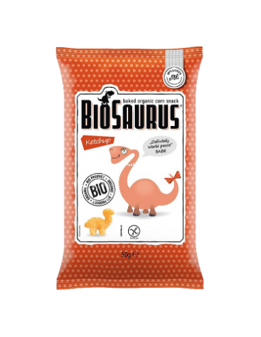 Snack de Milho e Ketchup Bio 50g