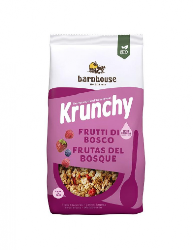 Krunchy De Frutos Vermelhos Bio 750g